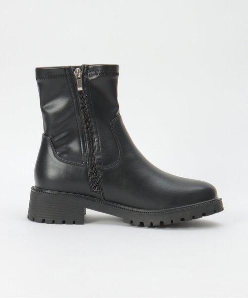 GOKU楽 PUストレッチトラックソールブーツ（ブーツ）｜ikka（イッカ）