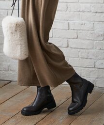 ikka | GOKU楽 PUストレッチトラックソールブーツ(ブーツ)