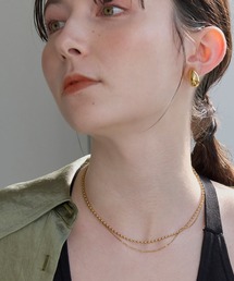 Phoebe | 【金属アレルギー対応】ボールレイヤードネックレス(ネックレス)