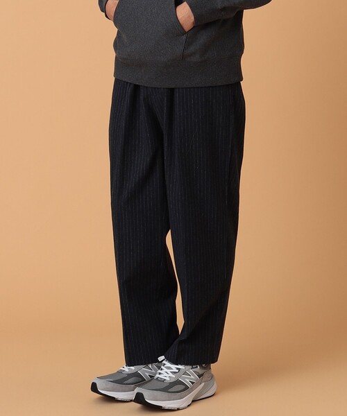 BEAMS LIGHTS(ビームスライツ)の「BEAMS LIGHTS / カッティング ストライプ ミリタリー トラウザー(その他パンツ・メンズ・チャコールグレー/ネイビー・MEDIUM/LARGE/SMALL)」の15枚目の写真