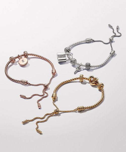 スタッティド シルバー クリップチャーム（チャーム）｜Pandora