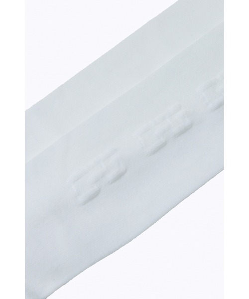 CPG GOLF（シーピージーゴルフ）の「シンプルニーハイソックス（ソックス/靴下・レディース・ブラック/ピンク・ONE SIZE）」の4枚目の写真