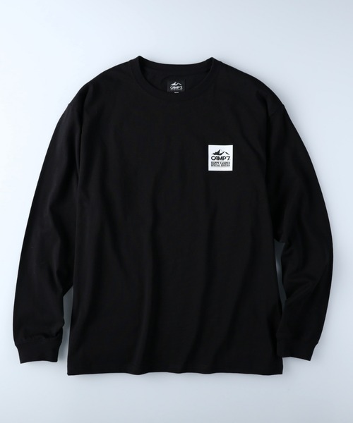CAMP7（キャンプセブン）の「【CAMP7】ＰＥＡＮＵＴＳコラボプリント長袖Ｔシャツ（Tシャツ/カットソー・メンズ・ブラック/オフホワイト・XL/L/M）」の11枚目の写真