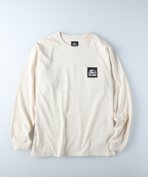 CAMP7（キャンプセブン）の「【CAMP7】ＰＥＡＮＵＴＳコラボプリント長袖Ｔシャツ（Tシャツ/カットソー・メンズ・ブラック/オフホワイト・XL/L/M）」の8枚目の写真