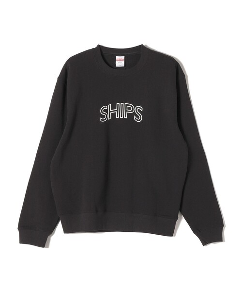 SHIPS（シップス）の「【WEB限定】〈洗濯機可能〉SHIPS ラウンド ロゴ スウェット（スウェット・レディース・ブラック/ライトホワイト/ネイビー/ナチュラル/チャコールグレー・SMALL/MEDIUM/LARGE）」の15枚目の写真