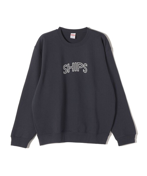 SHIPS（シップス）の「【WEB限定】〈洗濯機可能〉SHIPS ラウンド ロゴ スウェット（スウェット・レディース・ブラック/ライトホワイト/ネイビー/ナチュラル/チャコールグレー・SMALL/MEDIUM/LARGE）」の17枚目の写真