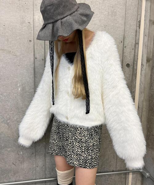 PHILLY（フィリー）の「【PHILLY】スウェードタッチリボン付きハット（ハット・レディース・ベージュ/グレー・FREE）」の5枚目の写真