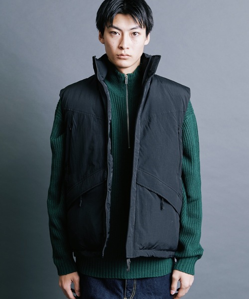 Magine(マージン)の「【SELECT】IR:NYLON WASHER MILITARY ECO DOWN VEST:ナイロンワッシャー US LV7 エコダウン ミリタリー ベスト(ダウンベスト・メンズ・オフホワイト/ブラック・M/L)」の12枚目の写真