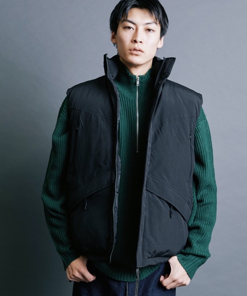 Magine(マージン)の「【SELECT】IR:NYLON WASHER MILITARY ECO DOWN VEST:ナイロンワッシャー US LV7 エコダウン ミリタリー ベスト(ダウンベスト・メンズ・オフホワイト/ブラック・M/L)」の13枚目の写真