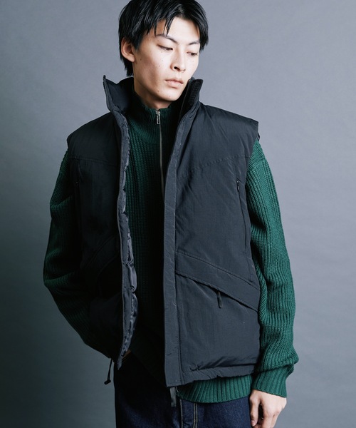 Magine(マージン)の「【SELECT】IR:NYLON WASHER MILITARY ECO DOWN VEST:ナイロンワッシャー US LV7 エコダウン ミリタリー ベスト(ダウンベスト・メンズ・オフホワイト/ブラック・M/L)」の15枚目の写真