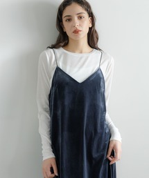 LAKOLE | ブラッシュシアー長袖T / 987126(Tシャツ/カットソー)