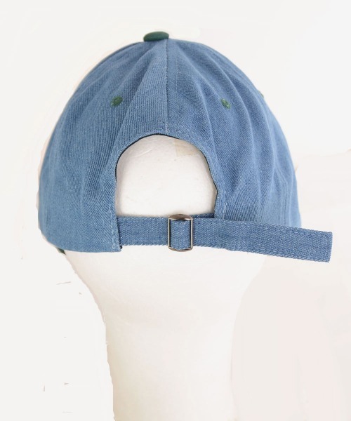 VIBGYOR Women（ヴィブジョー　ウィメン）の「【urge select】切り替え デザイン デニム キャップ（キャップ・レディース・ブルー系2/ホワイト系/ブルー系1・FREE）」の10枚目の写真