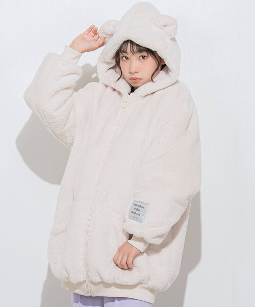 ショコラさん専用　FITH（フィス）モッズショートブルゾン130 ベージュ ショコラさん専用 FITH（フィス）モッズショートブルゾン130