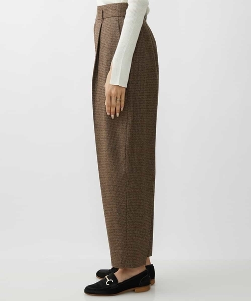 MICHEL KLEIN(ミッシェル・クラン)の「ツイードガンクラブバレルパンツ(その他パンツ・レディース・サンドベージュ・38)」の17枚目の写真