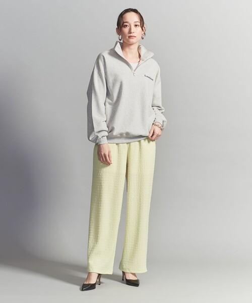 BEAUTY&YOUTH UNITED ARROWS(ビューティーアンドユースユナイテッドアローズ)の「【WEB限定】ワンポイントロゴ ハーフジップ スウェット(スウェット・メンズ・ライトグレー/ダークグレー/ホワイト/ライトブルー・M/L/S/XL)」の12枚目の写真