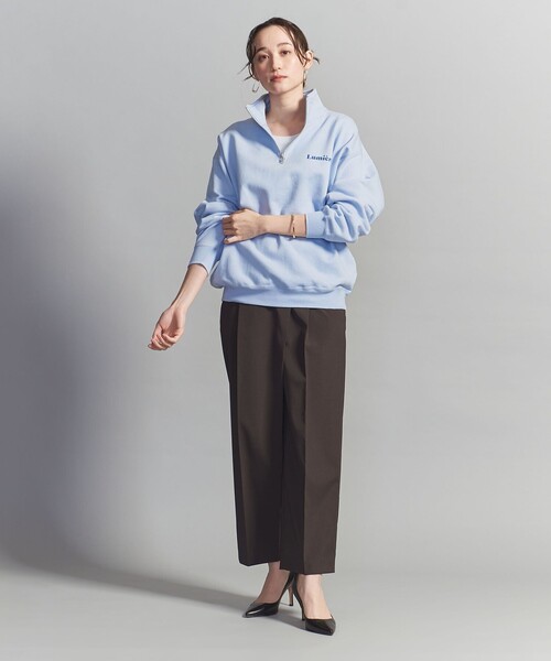 BEAUTY&YOUTH UNITED ARROWS(ビューティーアンドユースユナイテッドアローズ)の「【WEB限定】ワンポイントロゴ ハーフジップ スウェット(スウェット・メンズ・ライトグレー/ダークグレー/ホワイト/ライトブルー・M/L/S/XL)」の16枚目の写真