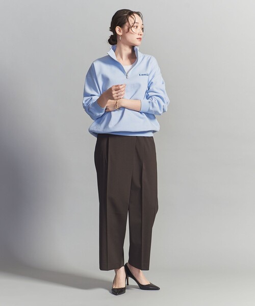 BEAUTY&YOUTH UNITED ARROWS(ビューティーアンドユースユナイテッドアローズ)の「【WEB限定】ワンポイントロゴ ハーフジップ スウェット(スウェット・メンズ・ライトグレー/ダークグレー/ホワイト/ライトブルー・M/L/S/XL)」の17枚目の写真