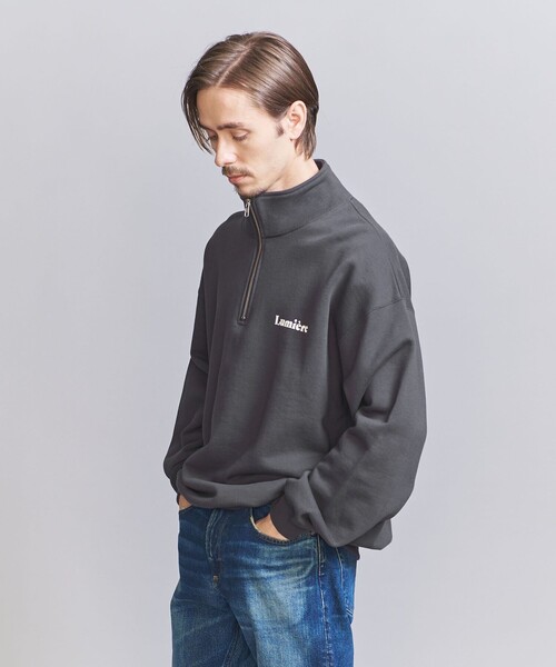 BEAUTY&YOUTH UNITED ARROWS(ビューティーアンドユースユナイテッドアローズ)の「【WEB限定】ワンポイントロゴ ハーフジップ スウェット(スウェット・メンズ・ライトグレー/ダークグレー/ホワイト/ライトブルー・M/L/S/XL)」の20枚目の写真