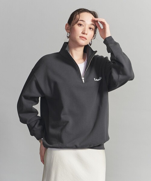 BEAUTY&YOUTH UNITED ARROWS(ビューティーアンドユースユナイテッドアローズ)の「【WEB限定】ワンポイントロゴ ハーフジップ スウェット(スウェット・メンズ・ライトグレー/ダークグレー/ホワイト/ライトブルー・M/L/S/XL)」の22枚目の写真