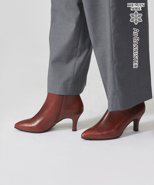 Au BANNISTER(オゥバニスター)の「【スノーソール】ポインテッドカットブーツ(ブーツ・レディース・ブラック/グレー/ワイン・37/38/39/36/35)」の3枚目の写真