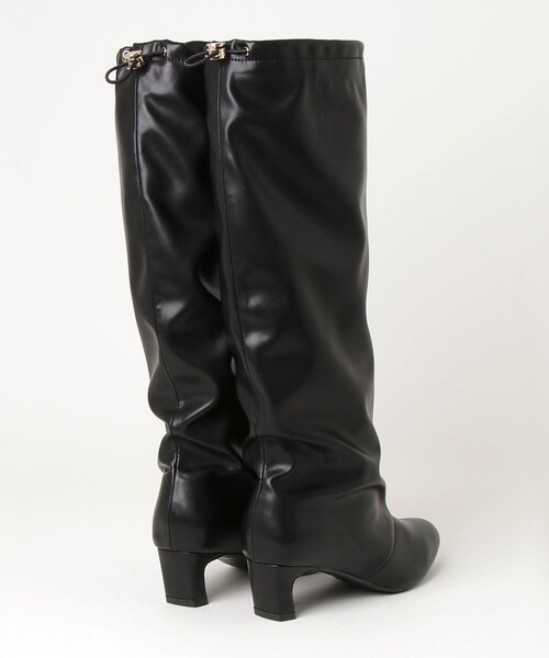 PANIER（パニエ）の「【PANIER/パニエ】ドロストロングブーツ（ブーツ・レディース・ベージュ/ブラック・M/L）」の10枚目の写真