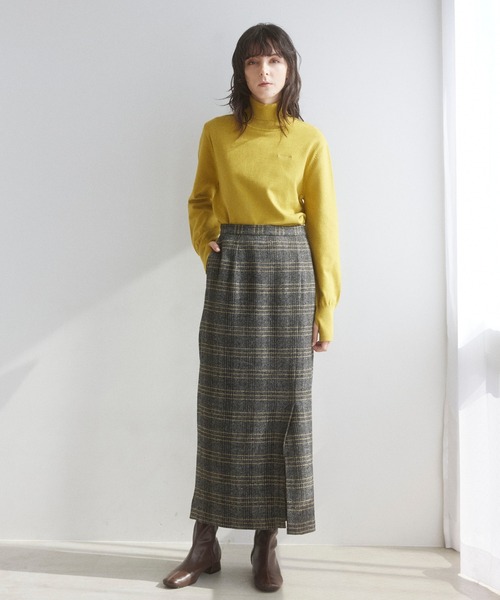 Formeque】ロゴ刺繍タートルニット（ニット/セーター）｜Formeque