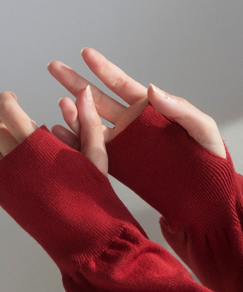 Formeque】ロゴ刺繍タートルニット（ニット/セーター）｜Formeque