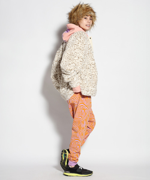 ALDIES（アールディーズ）の「Animal Dear Jacket / アニマルディアージャケット（ミリタリージャケット・メンズ・ブラウン/ホワイト・LARGE/SMALL/MEDIUM）」の6枚目の写真