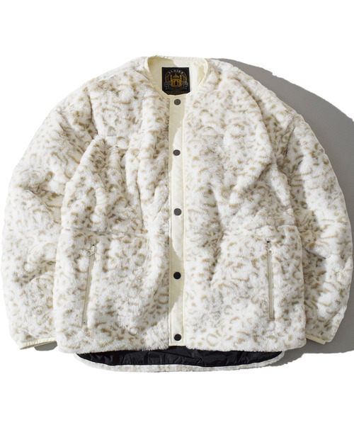 ALDIES（アールディーズ）の「Animal Dear Jacket / アニマルディアージャケット（ミリタリージャケット・メンズ・ブラウン/ホワイト・LARGE/SMALL/MEDIUM）」の7枚目の写真