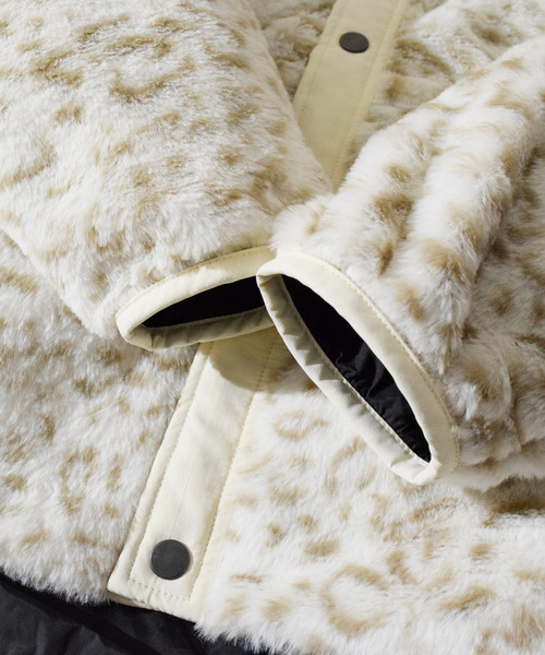 ALDIES（アールディーズ）の「Animal Dear Jacket / アニマルディアージャケット（ミリタリージャケット・メンズ・ブラウン/ホワイト・LARGE/SMALL/MEDIUM）」の11枚目の写真