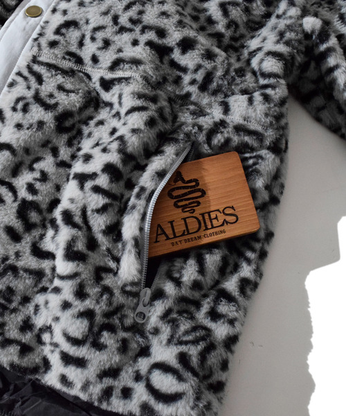 ALDIES（アールディーズ）の「Animal Dear Jacket / アニマルディアージャケット（ミリタリージャケット・メンズ・ブラウン/ホワイト・LARGE/SMALL/MEDIUM）」の19枚目の写真