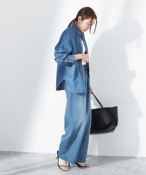 journal standard lessage デニムシャツ 8oz デニムシャツ（シャツ／ブラウス）｜JOURNAL STANDARD L