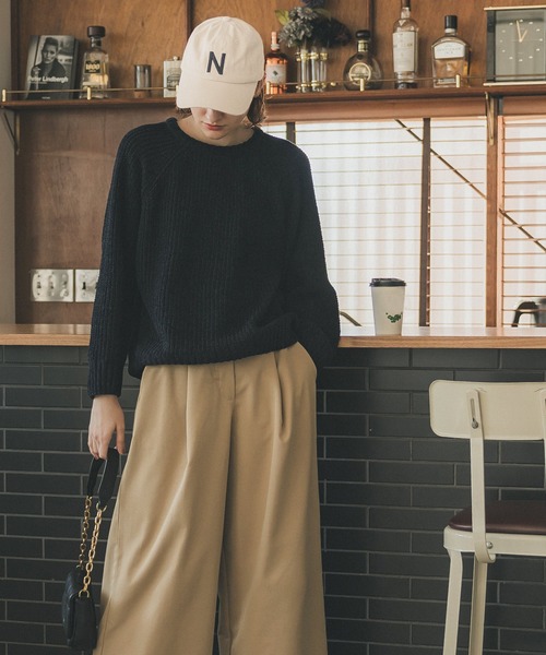 coca(coca)(コカ)の「刺繍ロゴキャップ(キャップ・レディース・ベージュ/ネイビー/ライトベージュ/ブラック・ONE SIZE)」の22枚目の写真