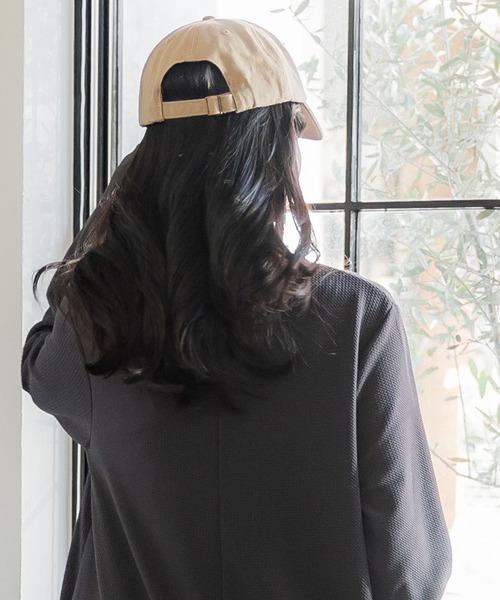 coca(coca)(コカ)の「刺繍ロゴキャップ(キャップ・レディース・ベージュ/ネイビー/ライトベージュ/ブラック・ONE SIZE)」の18枚目の写真