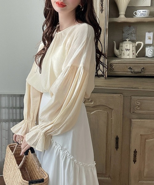 Meiru（メイル）の「ラウンドギャザーティアードスカート