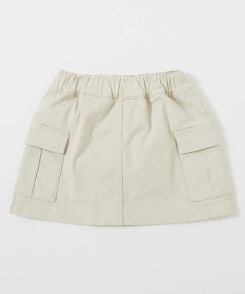 devirock(デビロック)の「1分丈 カーゴ スカート (インパンツ付き)(スカート・キッズ・ピンク系3/カーキ/アイボリー・160cm/150cm/140cm/130cm/120cm/110cm/100cm)」の7枚目の写真
