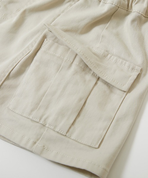 devirock(デビロック)の「1分丈 カーゴ スカート (インパンツ付き)(スカート・キッズ・ピンク系3/カーキ/アイボリー・160cm/150cm/140cm/130cm/120cm/110cm/100cm)」の9枚目の写真