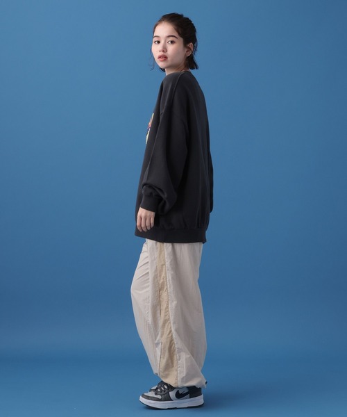 PBLIM（ページボーイリム）の「PBLIM/スポーツカースウェット（スウェット・レディース・チャコールグレー/ネイビー/レッド・MEDIUM/LARGE）」の10枚目の写真