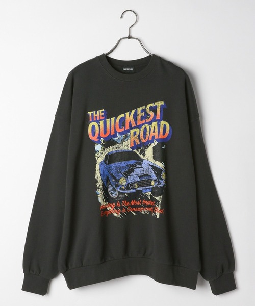 PBLIM（ページボーイリム）の「PBLIM/スポーツカースウェット（スウェット・レディース・チャコールグレー/ネイビー/レッド・MEDIUM/LARGE）」の18枚目の写真