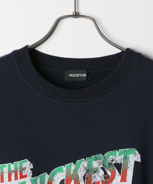 PBLIM（ページボーイリム）の「PBLIM/スポーツカースウェット（スウェット・レディース・チャコールグレー/ネイビー/レッド・MEDIUM/LARGE）」の22枚目の写真