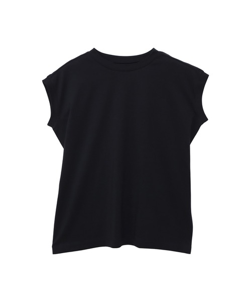 HANES(ヘインズ)の「【Hanes/ヘインズ】レディース スリーブレスTシャツ(Tシャツ/カットソー・レディース・ライトブルー/ブラック/ホワイト・FREE)」の7枚目の写真