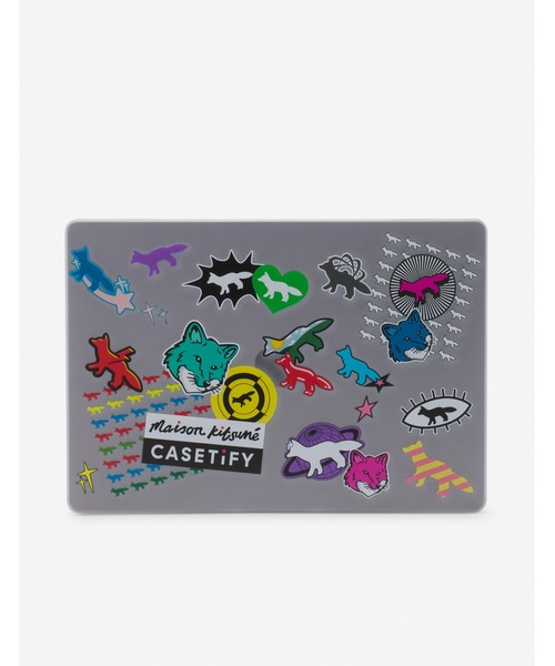 Maison Kitsune X Casetify★[正規品] Stickers Macbook Case Maison Kitsune X Casetify☆[正規品] Stickers Macbook Case