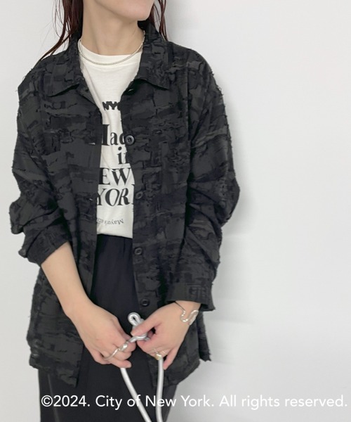 Omekashi（オメカシ）の「【GOOD ROCK SPEED別注】Made in NY Tシャツ（Tシャツ/カットソー・レディース・アイボリー・FREE）」の10枚目の写真