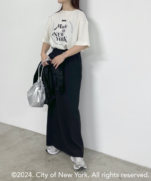 Omekashi（オメカシ）の「【GOOD ROCK SPEED別注】Made in NY Tシャツ（Tシャツ/カットソー・レディース・アイボリー・FREE）」の4枚目の写真