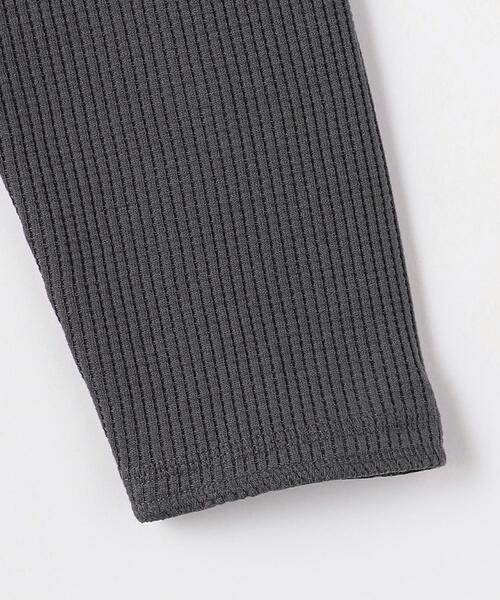 green label relaxing（グリーンレーベルリラクシング）の「ドライワッフル クルーネック Tシャツ -吸水速乾-（Tシャツ/カットソー・メンズ・ライトブルー/ホワイト/ライトグレー/ダークグレー・M/XXL/L/XS/S/XL）」の15枚目の写真