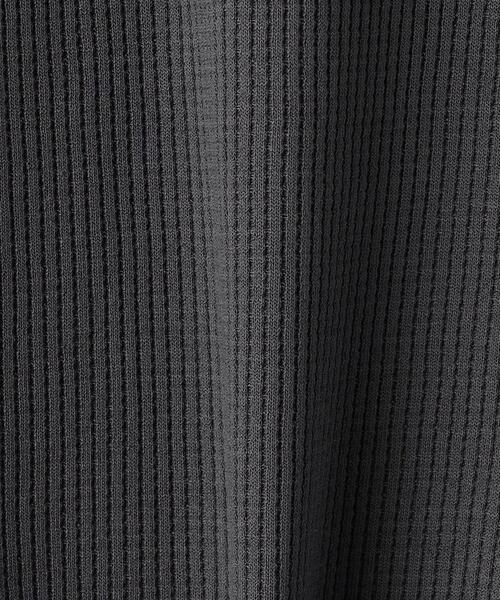 green label relaxing（グリーンレーベルリラクシング）の「ドライワッフル クルーネック Tシャツ -吸水速乾-（Tシャツ/カットソー・メンズ・ライトブルー/ホワイト/ライトグレー/ダークグレー・M/XXL/L/XS/S/XL）」の17枚目の写真