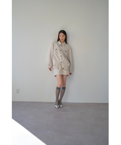 DRWCYS（ドロシーズ）の「ツイードジャケット（その他アウター・レディース・ブルー/アイボリー・FREE）」の20枚目の写真