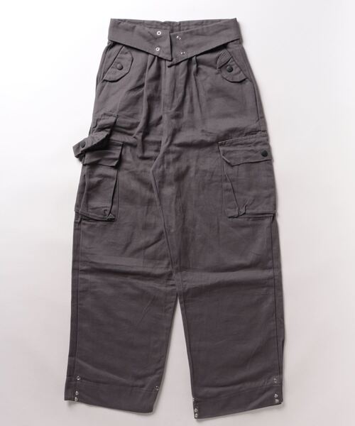nemne store（ネンネストア）の「【Ne/Flim】デザインウェストカーゴパンツ（カーゴパンツ・レディース・ブラック/グレー・SMALL/MEDIUM）」の16枚目の写真