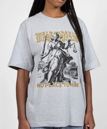 WASTED PARIS（ウェイステッドパリス）の「【WASTED PARIS】T-SHIRT SENTENCE / 【ウェイステッドパリス】ロゴプリント半袖Tシャツ（Tシャツ/カットソー）」