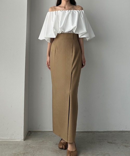 【関税なし】HOBBS ホッブス emberlynn リネン混 スカート L03502EW00741_fw_thumbM.jpg